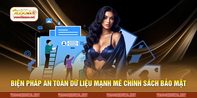 Biện pháp an toàn dữ liệu mạnh mẽ chính sách bảo mật